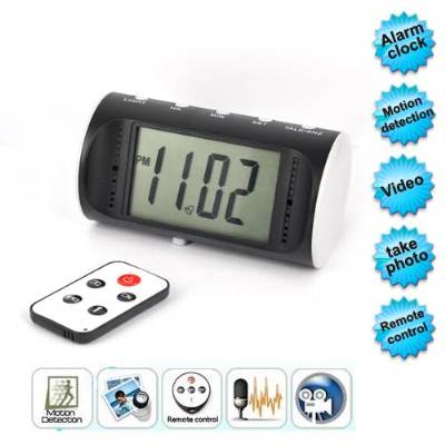 Spy Digital Table Clock Camera New Version In Delhi